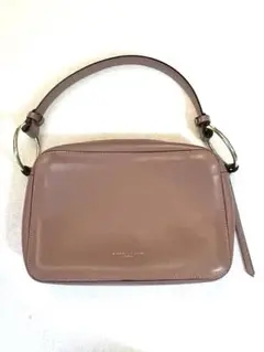 GIANNI CHIARINI】ショルダーバッグ グレージュ 美品 - メルカリ
