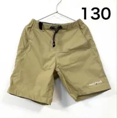 mont-bell O.D.ショーツハーフパンツ 130サイズ ベージュ