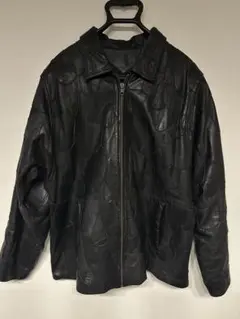 【古着】ビンテージレザージャケット
