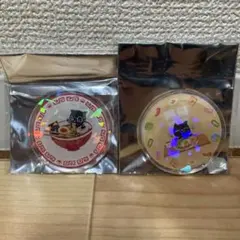 キヨ15周年くじ　G賞　キヨ猫アクリルバッジ　 ホログラム　2品セット