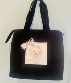 保冷バッグ　ジッパー付き　ランチバッグ　テディベア　お弁当袋　クーラーバッグ