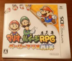 マリオ＆ルイージRPG ペーパーマリオMIX 3DSのサムネイル
