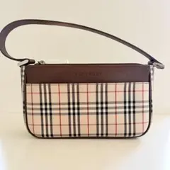 ⭐️美品 BURBERRY ノバチェック柄 ハンドバッグ ヴィンテージ