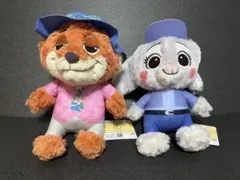 ズートピア2 FukuFuku BIGぬいぐるみ ニック ジュディ 全2種セット