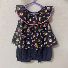 baby GAP 花柄ロンパース 6-12ヶ月