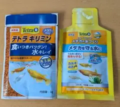 Tetra テトラ メダカのえさ 水つくり セットのサムネイル