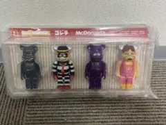 BE@RBRICK ゴジラ vs マクドナルド 4体セット 未開封