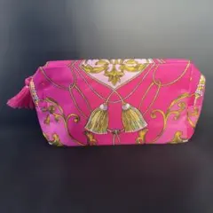 ESTEE LAUDER ピンク　ポーチ　タッセル付き