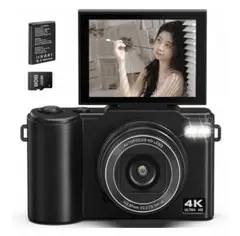 4K デジタルカメラ 本体 64MP 18倍ズーム - メルカリ