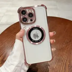 iPhone12promaxケース ワイアレス充電 レンズ保護　クリア　 耐衝撃