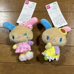 サンリオ デコラポップ ウサハナ&ポムポムプリンマスコット2点セット サンリオ デコラポップ ウサハナ&ポムポムプリンマスコット2点セット