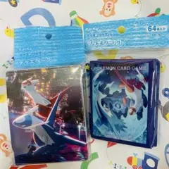 ポケモンカード　デッキケース&デッキシールド　ラティアス・ラティオス　夜景