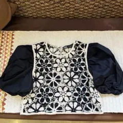 ZARA・バルーンスリーブトップス