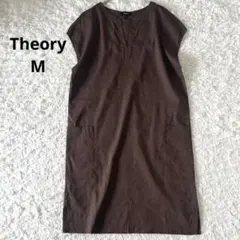 【Theory セオリー】リネンレーヨンストレッチワンピース プルオーバー 半袖のサムネイル