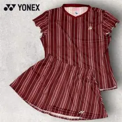 YONEX ヨネックス テニスウェア バドミントンウェア ボルドー セットアップ