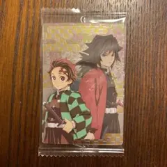 鬼滅の刃ウエハース2 035 冨岡義勇＆竈門炭治郎【シークレットカード】