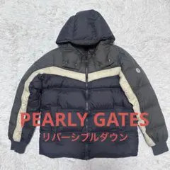 パーリーゲイツ マスターバニー ダウンジャケット シルバー 銀色