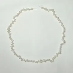 淡水パール　クレオパトラ　約38cm 約3-3.5mm　PB315