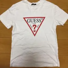 GUESS ゲス Tシャツ ホワイト フロントロゴのサムネイル
