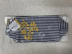 ロクシタン L'OCCITANE フレンチストライプポーチ（ネイビー×ホワイト）