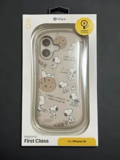 新品　iFaceスヌーピー　iPhone16