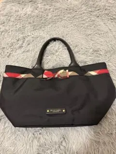美品！BLUE LABEL ブラックトートバッグ