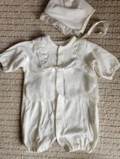 新生児 セレモニードレス スーツ 帽子付き