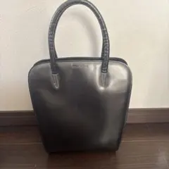 MISS ROSSI (Sergio Rossi)黒 本革 バッグ