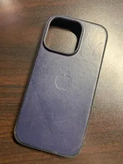 iPhone 14 Pro レザーケース ネイビー