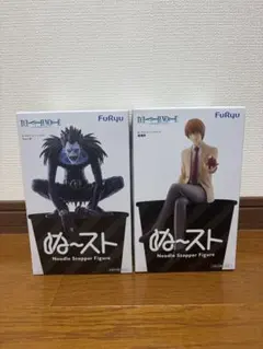DEATH NOTE ぬーどるストッパーフィギュア 夜神月／リューク