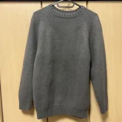 steven alan グレー クルーネックセーター