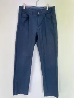 Calvin Klein コットンパンツ ネイビー 30×30 カルバンクライン