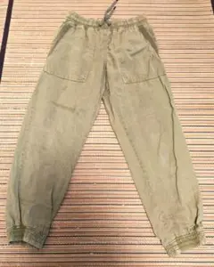 ZARA カーゴパンツ XS オリーブグリーン