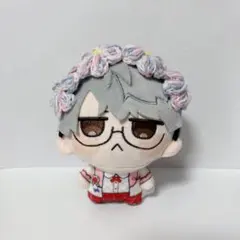 にじまるっと　花かんむり　編み物　ハンドメイド