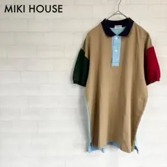 【希少✨】90's 日本製MIKI HOUSE ポロシャツ レディースLL相当