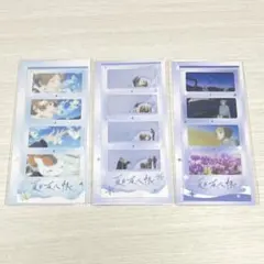 夏目友人帳 四季の約束シリーズ フィルム風カード 3種セット