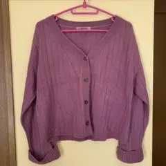 NICE CLAUP（ナイスクラップ）ニットカーディガン