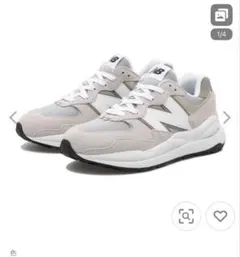ニューバランス M5740CA レディース グレー×ホワイト