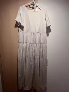 nairo ロング 원피스 ベージュ Mサイズ