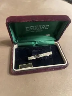 Esquire 日本製 ネクタイピン トリプレットオパール 金張 高級 ケース付