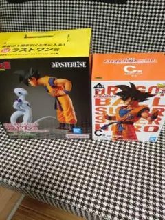 未開封　ドラゴンボール一番くじC賞＆ラストワン賞2体セット！MASTERLISE