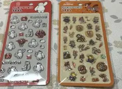 ぷくぷくシール　ディズニー　ズートピア　ベイマックス