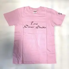 【新品】Tani Dance Studio ロゴTシャツ ピンク 半袖 XSのサムネイル