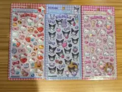 【正規品】ボンボンドロップシール　サンリオ　3種セット