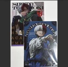 ヒロアカ 最強ジャンプ　ガチャ　轟焦凍　クリアファイル　ショート