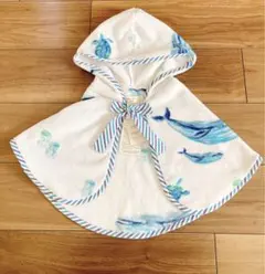 新品　ローラアシュレイホーム　ケープ　ポンチョ