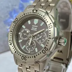 【未使用】セイコー SEIKO ダイバーズ ソーラー チタン クロノグラフ 2026年最新】Seiko ダイバー チタンの人気アイテム - メルカリ