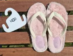 UGG ピンク ビーチサンダル 5のサムネイル
