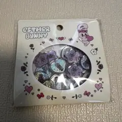 国内正規　エスターバニー　おはじき風シール　クリスタルシール　クリーム　キラキラ