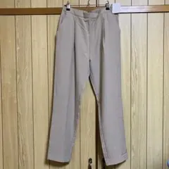 新品　RANAN スラックス　ベージュ　Lサイズ